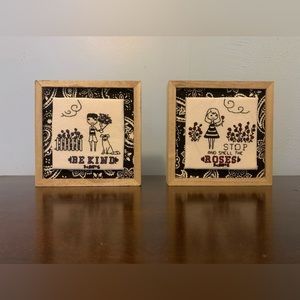Cross stitch sign set
